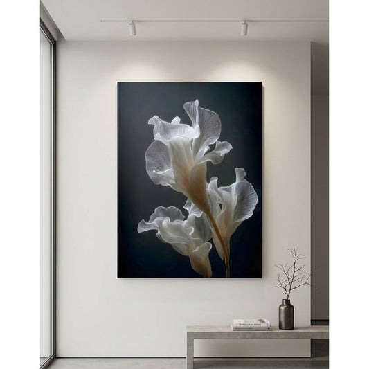 Cuadro Flor Blanca