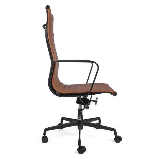 Silla Ejecutiva Goetz Respaldo Alto Piel
