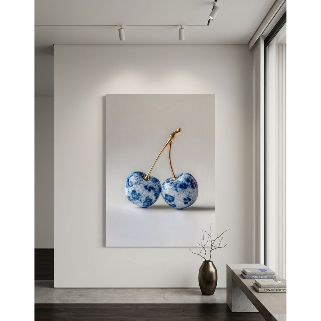 Cuadro Cherry Blue