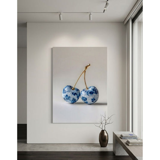 Cuadro Cherry Blue