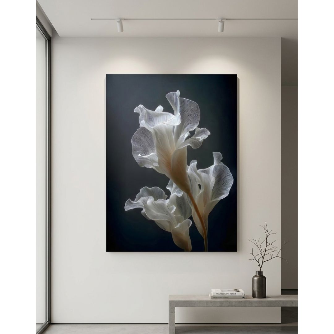 Cuadro Flor Blanca