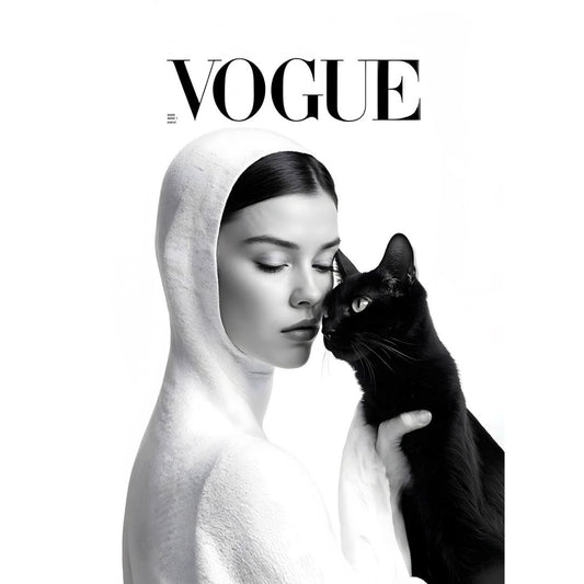 Cuadro Gato Vogue