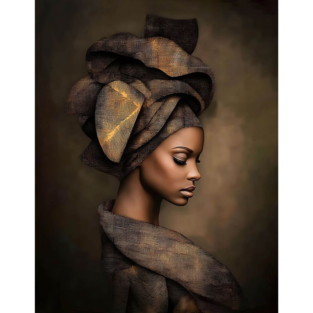 Cuadro Negra Ocre