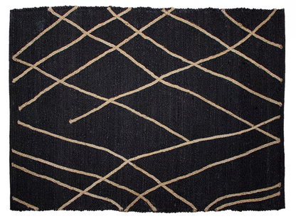 Tapete Hessian Black