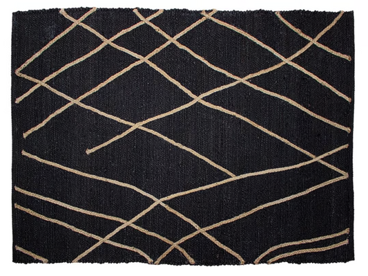 Tapete Hessian Black