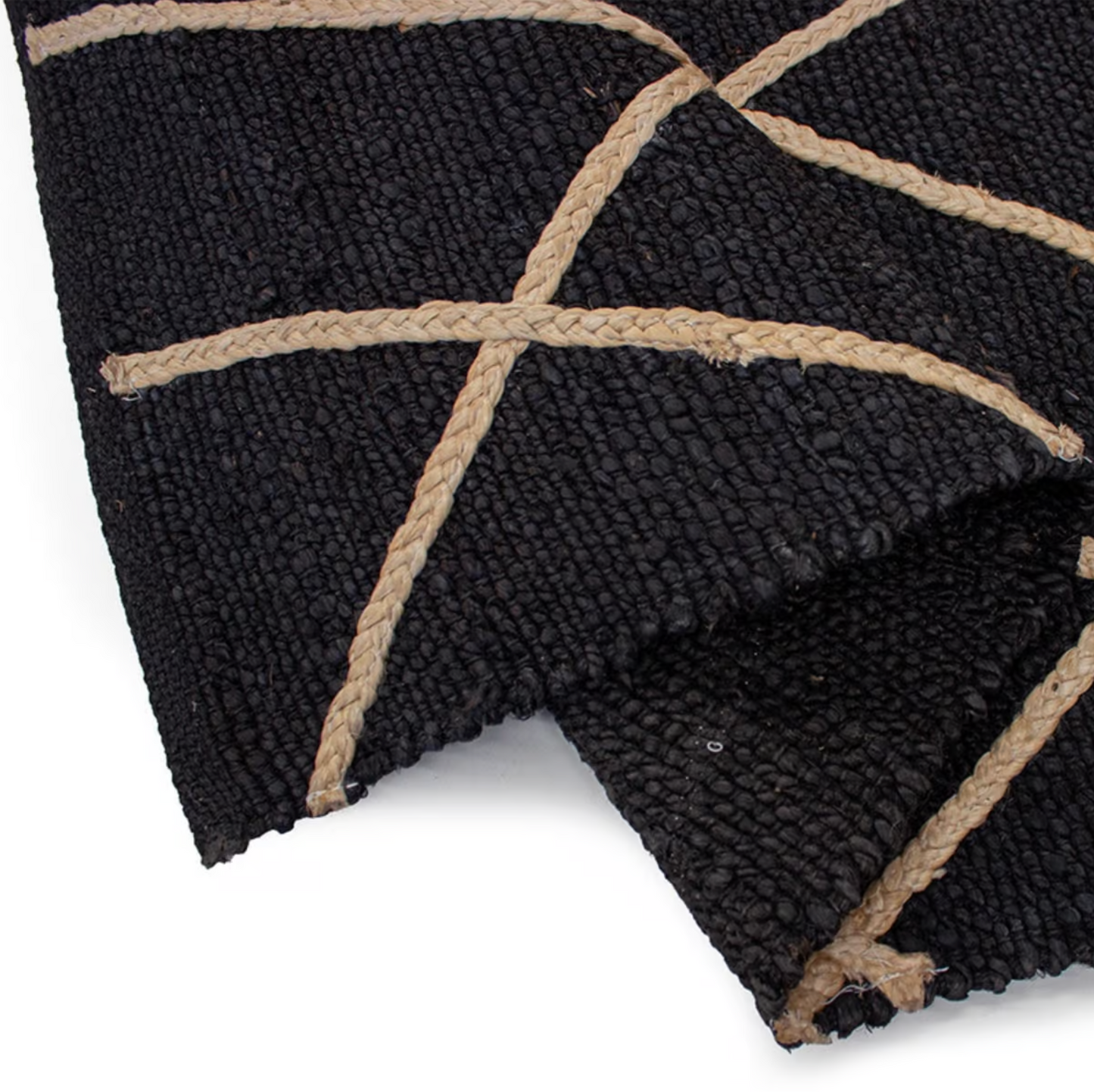 Tapete Hessian Black